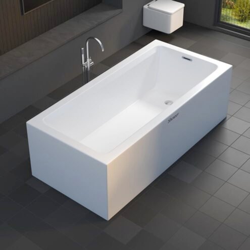 Shower Sharp 90x170 cm Beyaz Modern Küvet