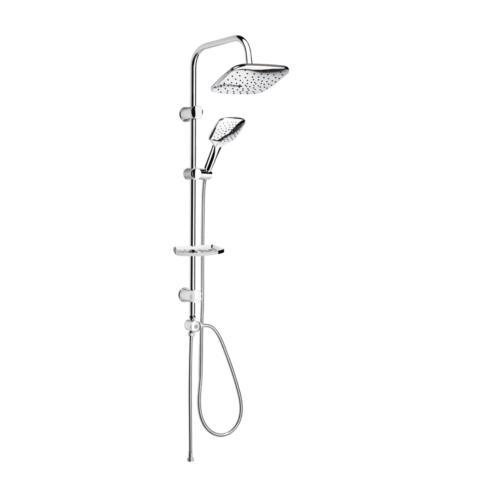 Boden Tower Kare Krom Duş Sistemi