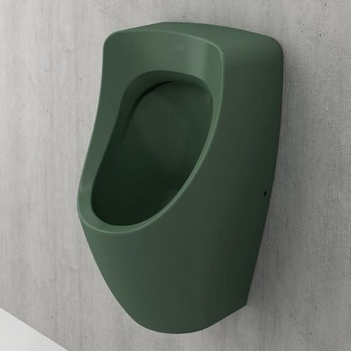 Bocchi Taormina Arch Mat Yeşil Arkadan Su Girişli Pisuvar