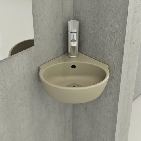 Bocchi Taormina Arch 30 cm Mat Kaşmir Köşe Lavabo