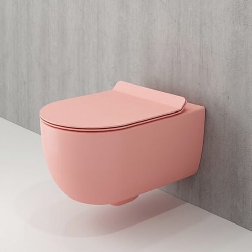 Bocchi V-Tondo Mat Somon Rimless Asma Klozet