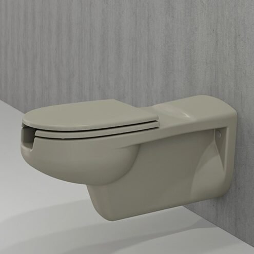 Bocchi Care&Comfort 75 cm Mat Kaşmir Önü Açık Bedensel Engelli Asma Klozet