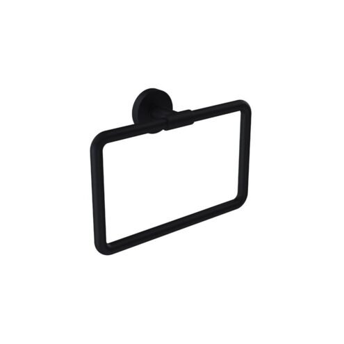 Bocchi Piave Mat Siyah Halka Havluluk