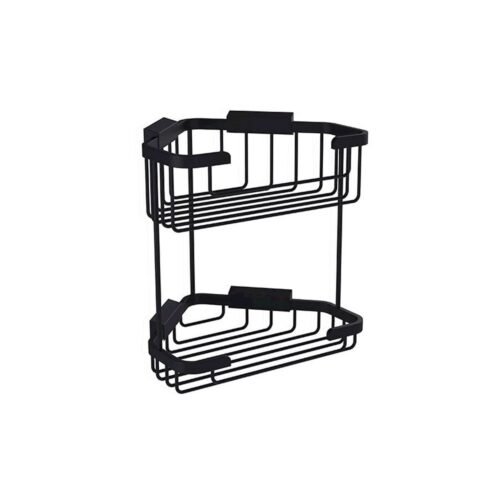 Bocchi 3050-0011 Mat Siyah İkili Köşe Süngerlik