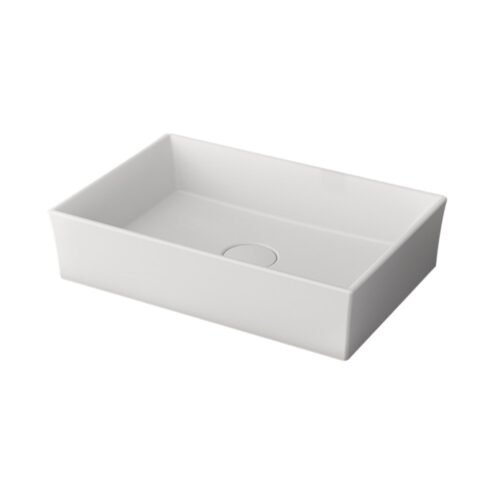 Bocchi Vessel 56 cm Mat Beyaz Çanak Lavabo