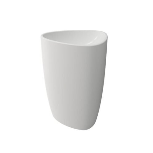 Bocchi Etna Mat Beyaz Monoblok Lavabo