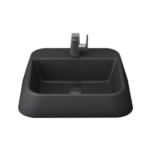 Bocchi Firenze 42 cm Mat Antrasit Lavabo