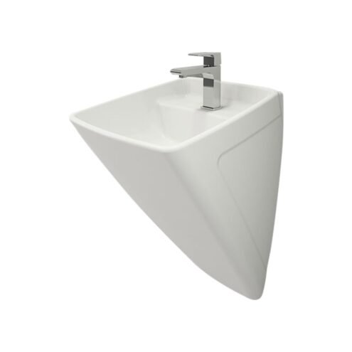 Bocchi Firenze Parlak Beyaz Asma Monoblok Lavabo