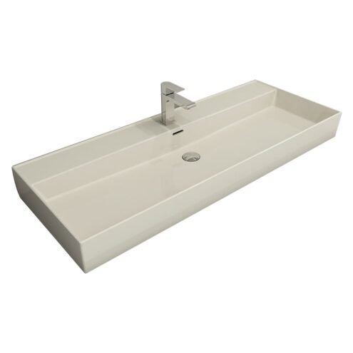 Bocchi Milano 120 cm Parlak Bisküvi Lavabo