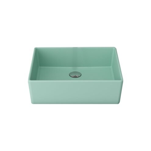 Bocchi Milano 50 cm Mat Mint Yeşil Çanak Lavabo
