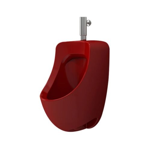Bocchi Taormina Arch Parlak Kırmızı Üstten Su Girişli Pisuvar