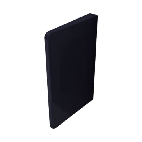 Bocchi Taormina Parlak Siyah Pisuvar Ara Bölme