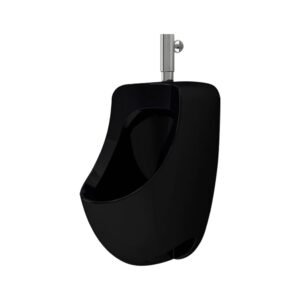 Bocchi Taormina Arch Parlak Siyah Üstten Su Girişli Pisuvar