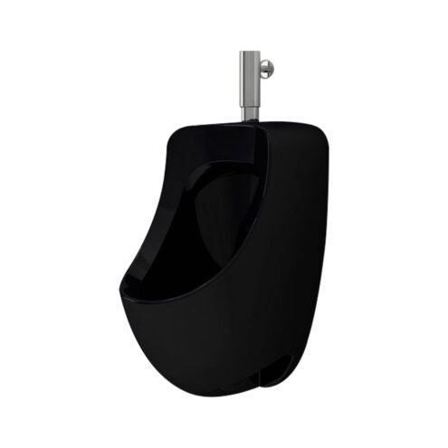 Bocchi Taormina Arch Parlak Siyah Üstten Su Girişli Pisuvar