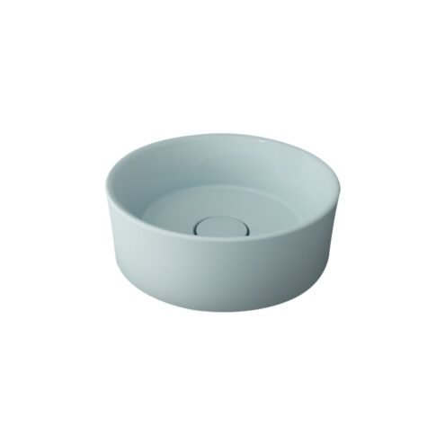 Bocchi Vessel 38 cm Mat Buz Mavisi Çanak Lavabo