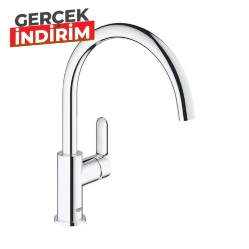 Grohe Bauedge Döner Borulu Eviye Bataryası