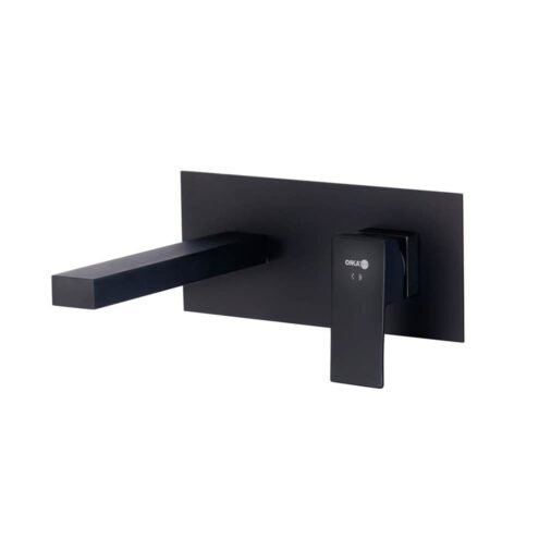 Orka Aqua Siyah Ankastre Banyo Bataryası