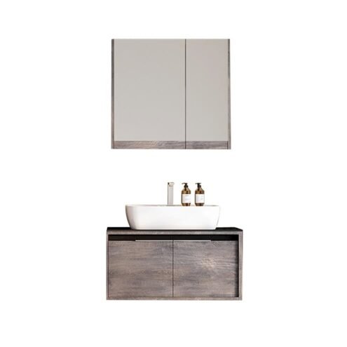 Nplus Croma 80 cm Banyo Dolabı Takımı