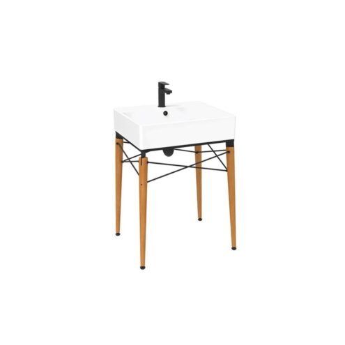 Creavit Legno 73 cm Beyaz Lavabo Alt Dolabı