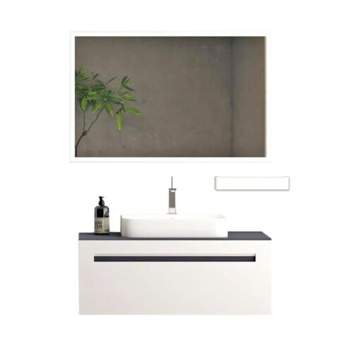 Nplus Cerato 100 cm Banyo Dolabı Takımı