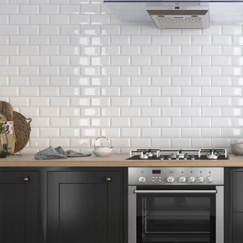 Yurtbay Seramik King Metro Beyaz 10x20 cm Duvar Karosu