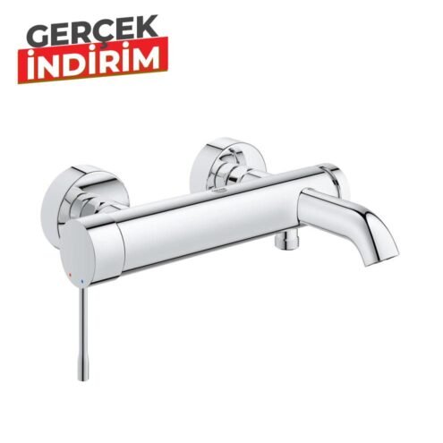 Grohe Essence New Tek Kumandalı Banyo Bataryası