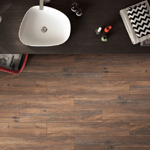 VitrA 20x120 cm Aspenwood R10A Kızıl Porselen Karo