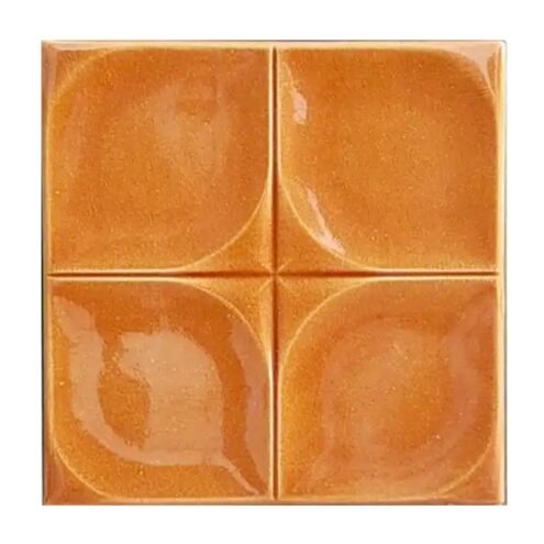 Dekozen Defacto 13x13 cm Tarçın Çatlak Sırlı El Yapımı Seramik