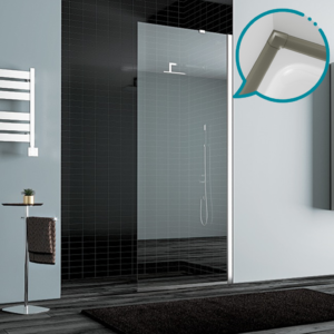 Pakduş Dizayn 100 cm 1 Sabit Kabin Kum Beji Duşakabin