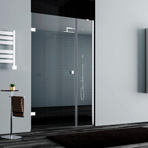 Pakduş Dizayn 2 Duvar Arası 1 Sabit 1 Açılır Duşakabin