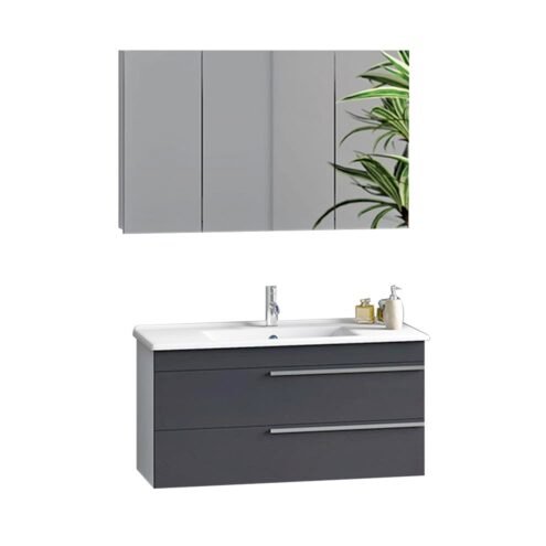 NPlus Dokker 100 cm Banyo Dolabı