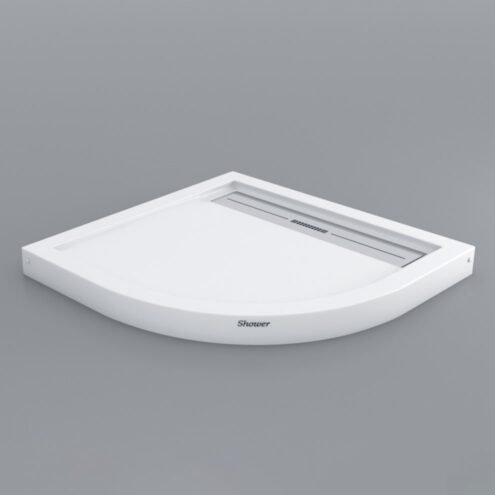 Shower Drop Oval Panelli Duş Teknesi