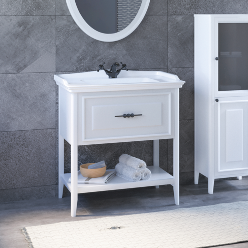 Denko Öykü 80 cm Lake Lavabo Alt Dolabı