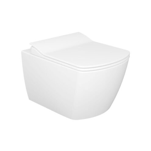 Creavit Elegant Rim-Off Kanalsız Kanalsız Beyaz Asma Klozet