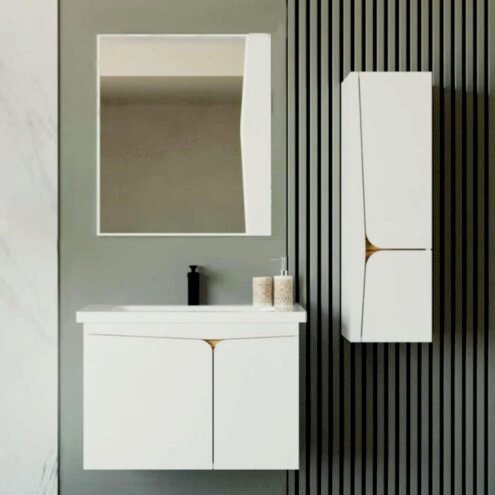 Denko Erel 85 cm Banyo Dolabı (Outlet)