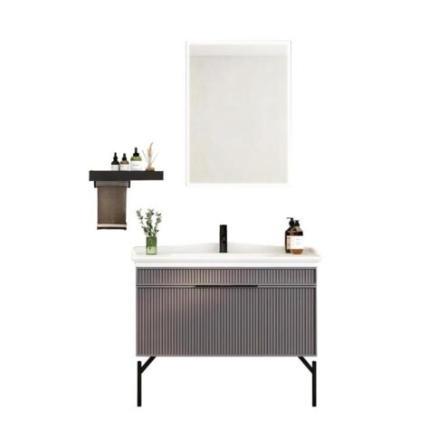 Nplus Evora 100 cm Banyo Dolabı Takımı