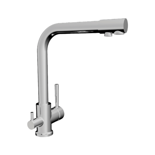 Boden Su Arıtmalı Krom Eviye Bataryası