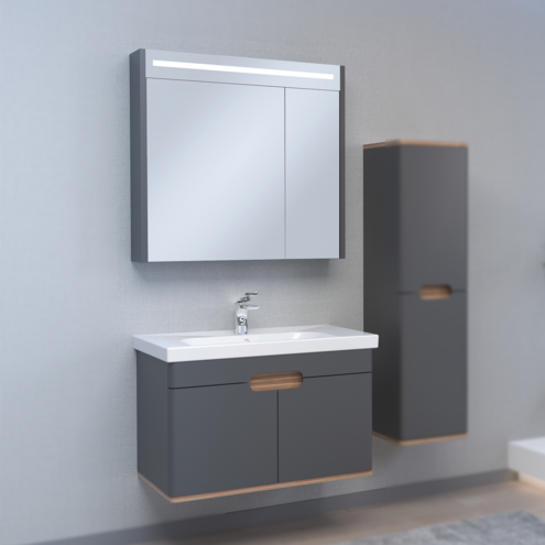 Denko Troy 80 cm Banyo Dolabı