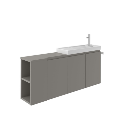 Orka Ferla 110 cm Lavabo Alt Dolabı