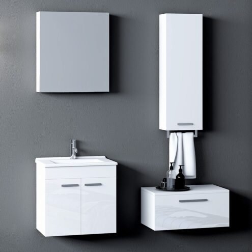 NPlus Forte 55 cm Banyo Dolabı