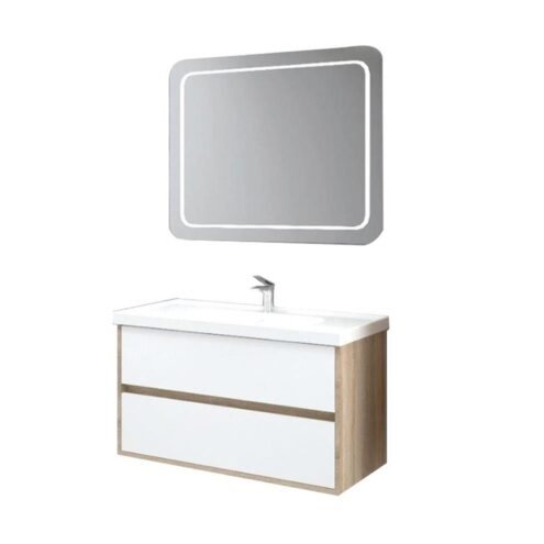 Denko Forever 100 cm Banyo Dolabı Takımı