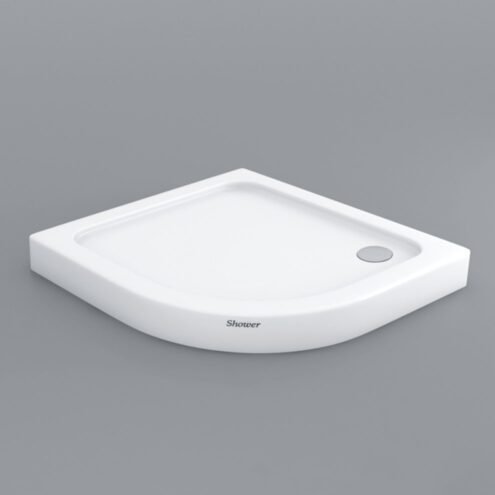 Shower Frey 90x90 cm Slimblok Oval Duş Teknesi