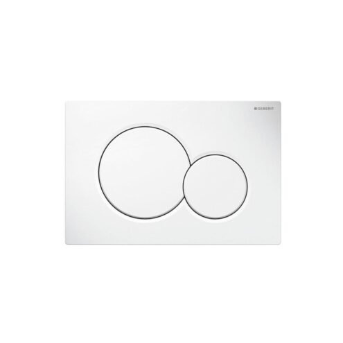 Geberit Sigma Çift Basmalı Beyaz Kumanda Paneli