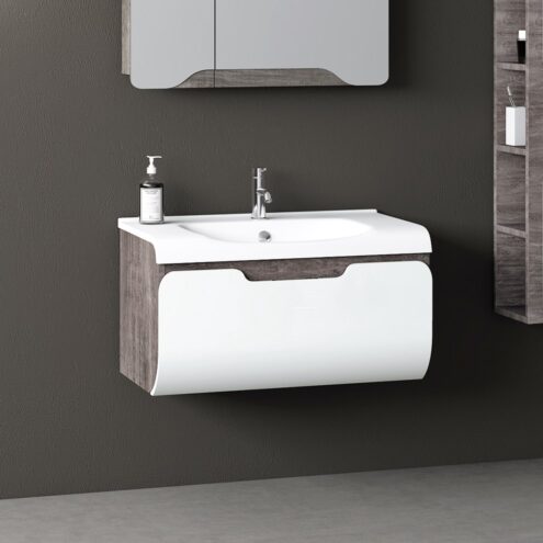 Damla Golf 80 cm Lavabo Alt Dolabı