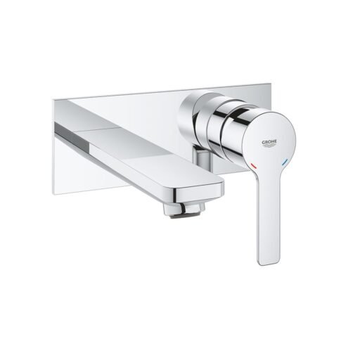 Grohe Lineare İki Delikli Ankastre Lavabo Bataryası M-Boyut