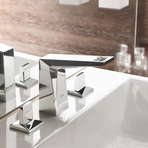 Grohe Allure Brilliant 3 Delikli Lavabo Bataryası M-Boyut