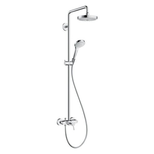 Hansgrohe Croma Select S 180 2 Jet Showerpipe Tek Kollu Batarya İle