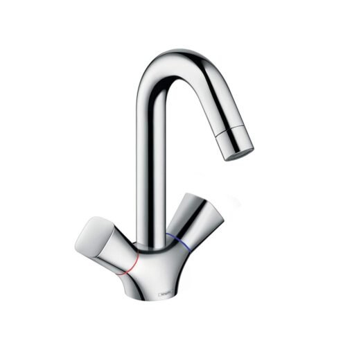 Hansgrohe Logis Volanlı Kuğu Lavabo Bataryası