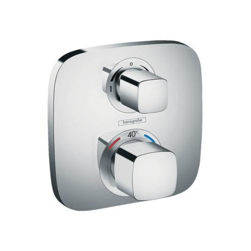 Hansgrohe Ecostat E 2 Çıkış İçin Termostat Ankastre Montaj