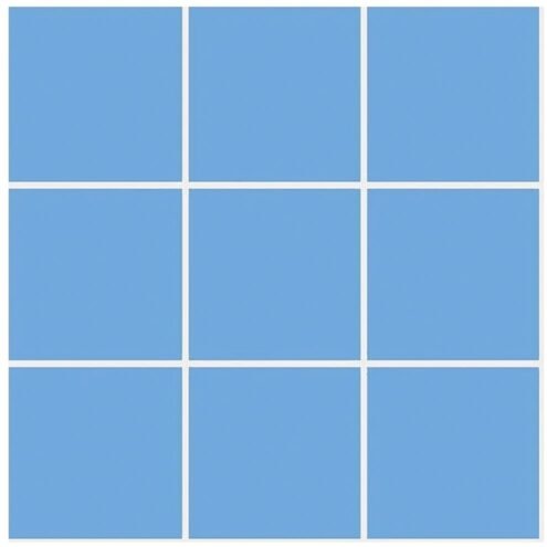 VitrA 10x10 cm Color Mat Soğuk Mavi Porselen Karo